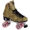 Moxi Ivy Jungle Leopard Quad Roller Skates -Sports Scooter Shop moxi ivy jungle leopard quad roller skates