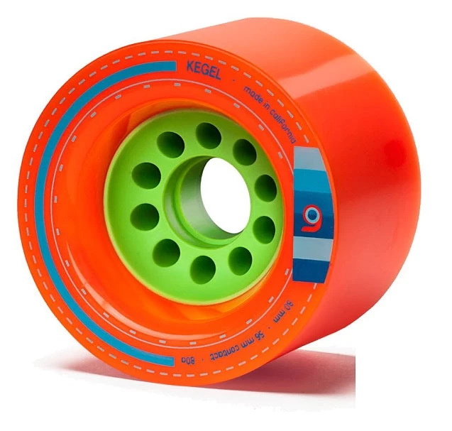Orangatang Kegel Longboard Wheels - Orange 80mm 80a 3 Orangatang Kegel Longboard Wheels - Orange 80mm 80a