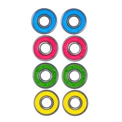 Pig Neon Bearings -Sports Scooter Shop pig neon bearings close