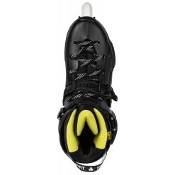 Powerslide Imperial One 80 Inline Skates - Black/Yellow -Sports Scooter Shop powerslide imperial one 80 inline skates black yellow top