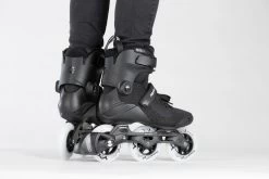 Powerslide Swell Lite Black 100 Skates -Sports Scooter Shop powerslide swell lite black 100 skates lifestyle