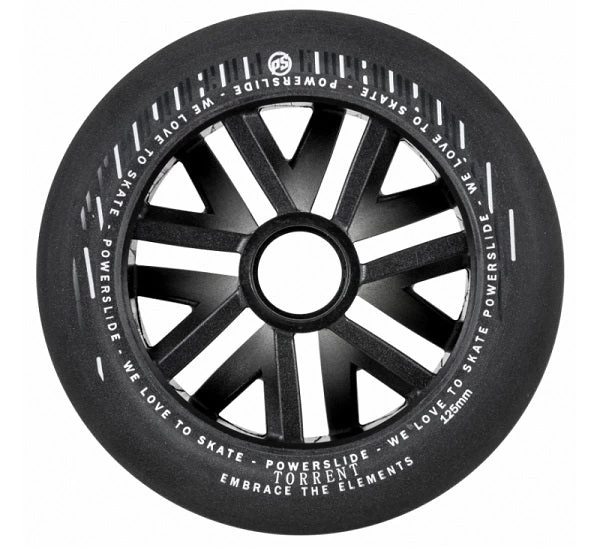 Powerslide Torrent 125mm 84a Wet Weather Wheels - Set Of 6 3 Powerslide Torrent 125mm 84a Wet Weather Wheels - Set Of 6