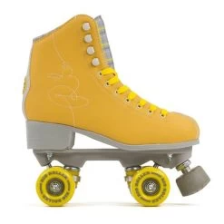 Rio Roller Signature Quad Roller Skates - Yellow 7 Rio Roller Signature Quad Roller Skates - Yellow -Sports Scooter Shop rio roller signature quad roller skates yellow side