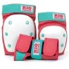 Rio Roller Triple Pad Set - Red/Mint -Sports Scooter Shop rio roller triple pad set red mint