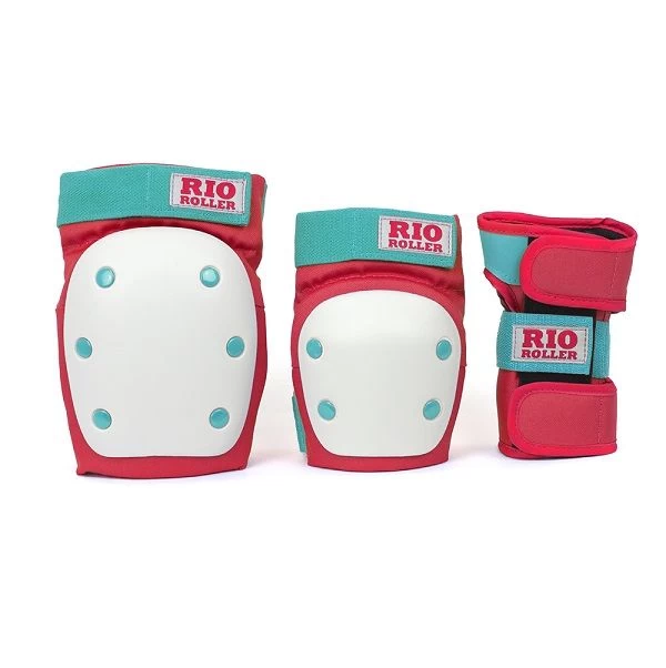 Rio Roller Triple Pad Set - Red/Mint 4 Rio Roller Triple Pad Set - Red/Mint - Image 2