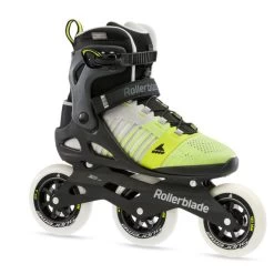 Rollerblade Macroblade 110 3WD Mens Skates - Grey/Yellow