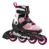 Rollerblade Microblade Adjustable Kids Skates - Pink/White -Sports Scooter Shop rollerblade microblade adjustable kids skates pink white
