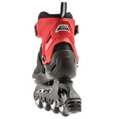 Rollerblade Microblade Kids Skates - Black/Red -Sports Scooter Shop rollerblade microblade kids inline skates black red rear 1