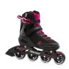 Rollerblade Sirio 80 Womens Inline Skates - Black/Raspberry -Sports Scooter Shop rollerblade sirio 80 inline skates black raspberry