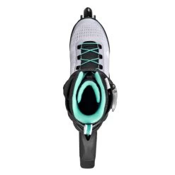 Rollerblade Zetrablade Elite Womens Skates - Black/Powder Blue -Sports Scooter Shop rollerblade zetrablade elite womens skates black powder blue top