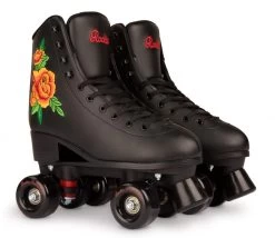 Rookie Rosa Black Quad Roller Skates 8 Rookie Rosa Black Quad Roller Skates -Sports Scooter Shop rookie rosa black quad roller skates pair g70qocdu2rp5zprs