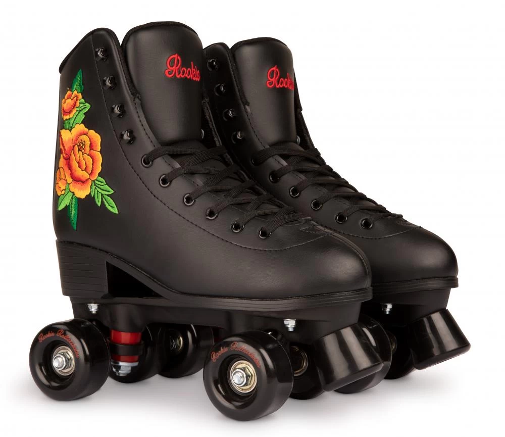 Rookie Rosa Black Quad Roller Skates 5 Rookie Rosa Black Quad Roller Skates - Image 3