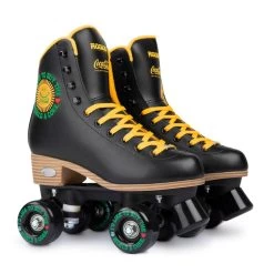Rookie X Coca-Cola Sunshine Roller Skates - Black -Sports Scooter Shop rookie x coca cola sunshine roller skates black pair