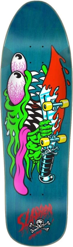 Santa Cruz Meek Slasher Pro Skateboard Deck - 9.23"