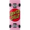 Santa Cruz Classic Dot Mini Pink Skateboard - 7.5" -Sports Scooter Shop santa cruz classic dot mini pink skateboard