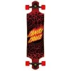 Santa Cruz Flame Dot Drop Down Longboard - 40" -Sports Scooter Shop santa cruz flame dot drop down longboard