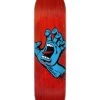 Santa Cruz Screaming Hand Red Skateboard Deck - 8.0" -Sports Scooter Shop santa cruz screaming hand red skateboard deck 8.0