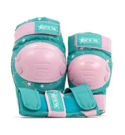 SFR Star Triple Pad Set - Pink/Green