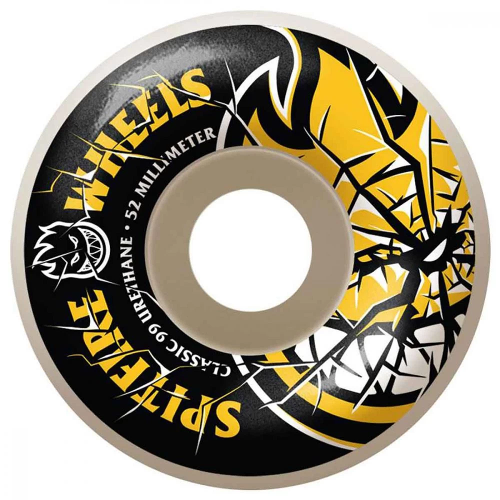 Spitfire Bighead Shattered Skateboard Wheels - 52mm 99du 3 Spitfire Bighead Shattered Skateboard Wheels - 52mm 99du
