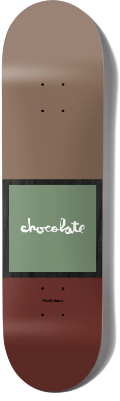 Chocolate Alvarez OG Square W45D1 Skateboard Deck - 8.25"