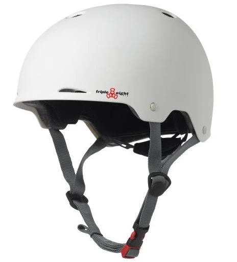Triple 8 Gotham Helmet - White 3 Triple 8 Gotham Helmet - White