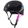 Triple 8 Sweatsaver Helmet - Black Lightning Hologram 2 Triple 8 Sweatsaver Helmet - Black Lightning Hologram -Sports Scooter Shop triple 8 sweatsaver helmet black lightning hologram