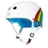 Triple 8 Sweatsaver Helmet - White Rainbow Sparkle 2 Triple 8 Sweatsaver Helmet - White Rainbow Sparkle -Sports Scooter Shop triple 8 sweatsaver helmet rainbow sparkle white