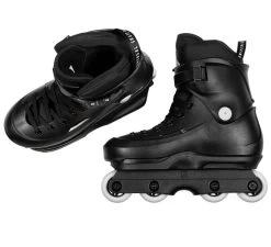 USD Sway 60 Black Aggressive Skates -Sports Scooter Shop usd sway 60 black aggressive skates angles